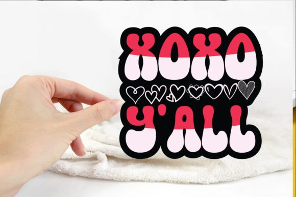 Download XOXO Y'all Retro Design - Premium Resources