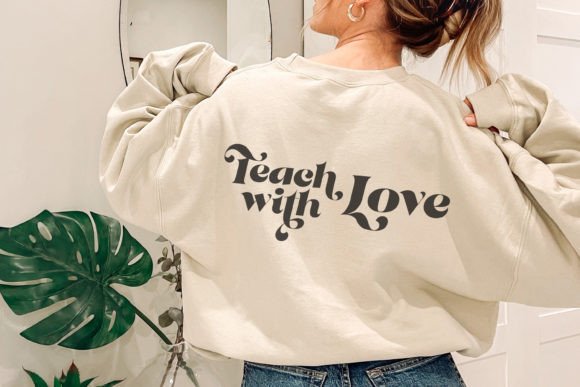 Download Teach with Love Retro Teacher Svg Shirt - Teacher svg shirt Collection