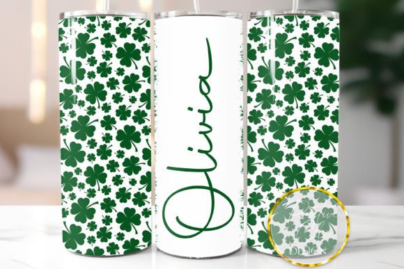 Download Clovers Tumbler Wrap St. Patrick's Day - St. patrick's day Collection