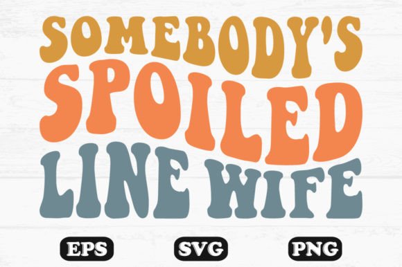 Download Somebody's Spoiled Line Wife Wavy Design - Wavy design Collection