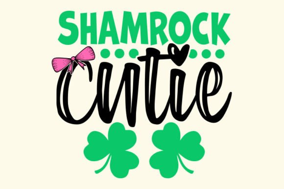 Download Retro St. Patrick's Day, Shamrock Cutie - St. patrick's day Collection