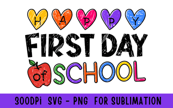 Download Happy First Day of School Teacher SVG - First day of school teacher svg Collection